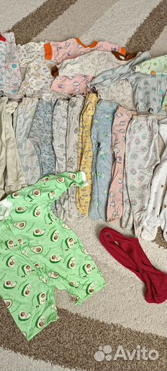 Продам детские вещи пакетом 68-80