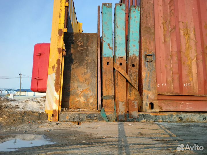 Полуприцеп бортовой Krone SDP27, 2003