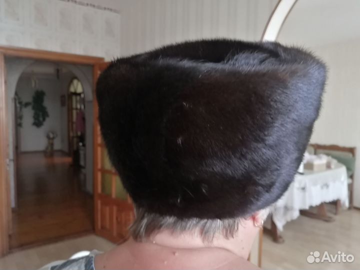 Шапка женская натуральная норка