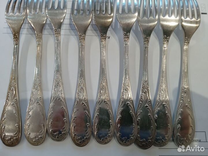 Вилки мельхиоровые СССР