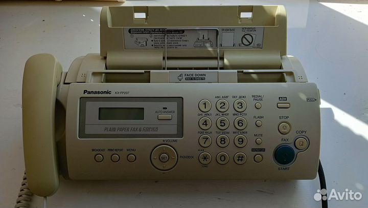 Телефон факс Panasonic