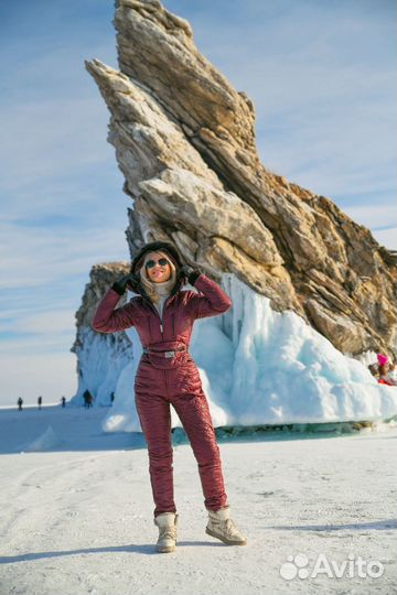 Зимний комбинезон женский 44 46