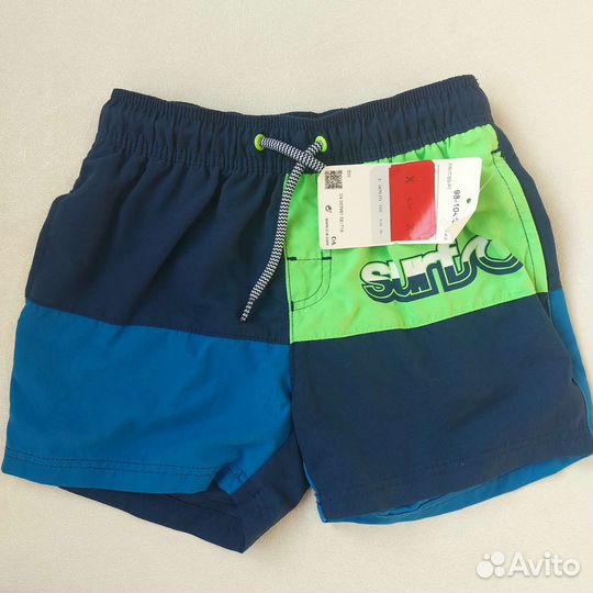 Новые шорты пляжные, 98/104