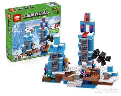 Конструктор майнкрафт Ледяные шипы 10621