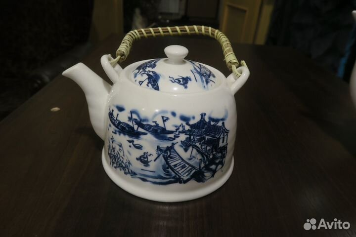 Чайник заварочный фарфоровый китайский
