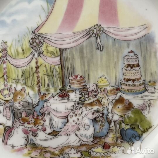 Тарелка Ежевичная поляна Brambly Hedge Свадьба