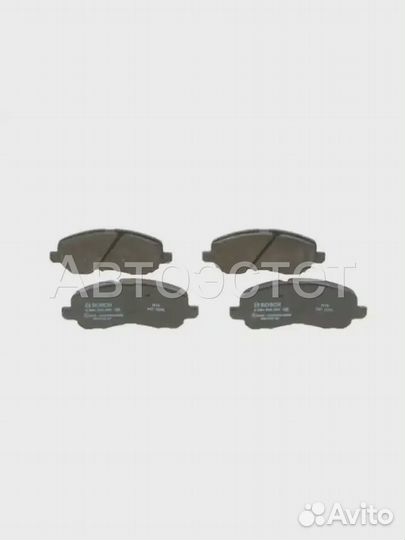 Тормозные колодки дисковые 0 986 495 253