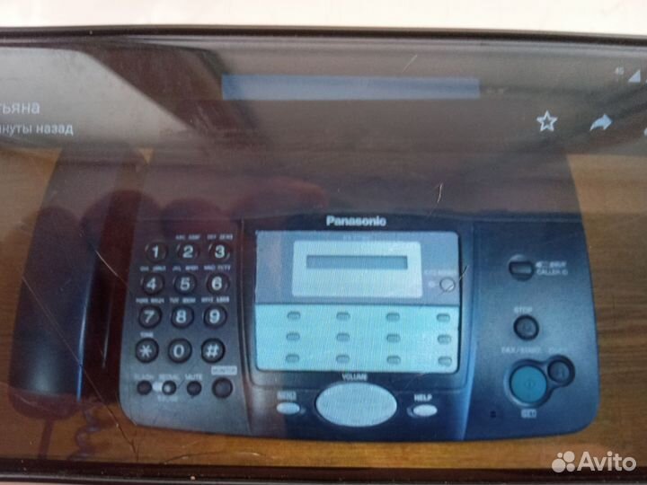 Телефон факс panasonic, б/у
