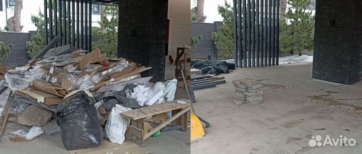 Вывоз мусора с грузчиками