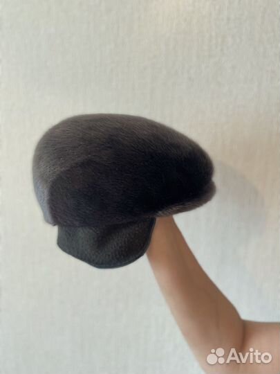 Меховая мужская кепка