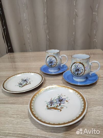 Кофейный сервиз Рига СССР