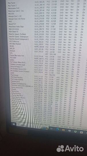 Переносной жёсткий диск с играми ps2