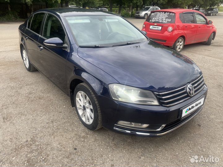 Volkswagen Passat 1.4 AMT, 2011, 210 000 км