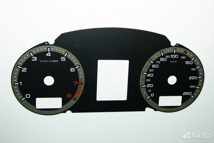 Audi A4 B6/B7 Европейские шкалы приборов