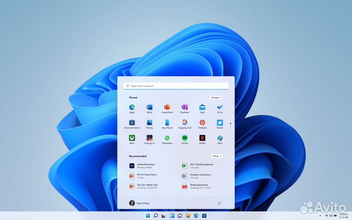 Установка windows 11,10