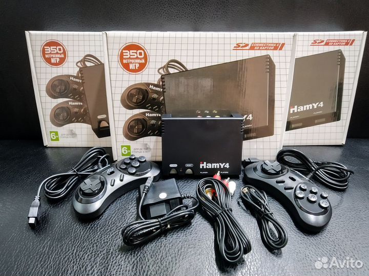 Игровая приставка с 350 играми Sega + Dendy