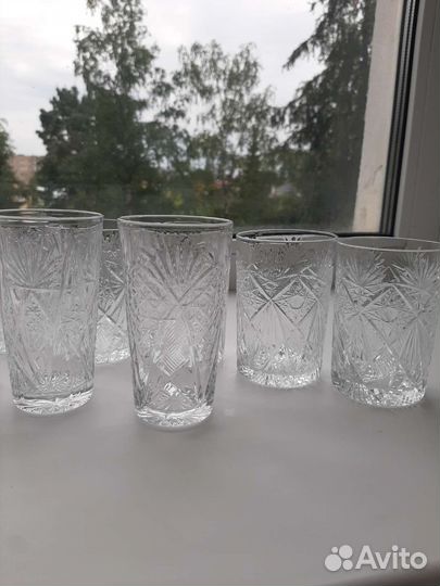 Хрустальные стаканы