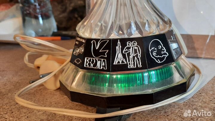 Светильник ночник Ракета СССР
