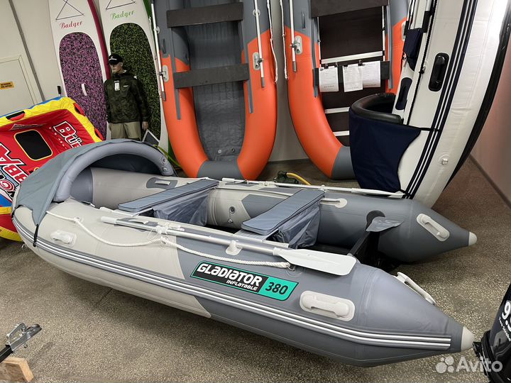 Пвх Gladiator (Гладиатор) E 380 PRO с нднд