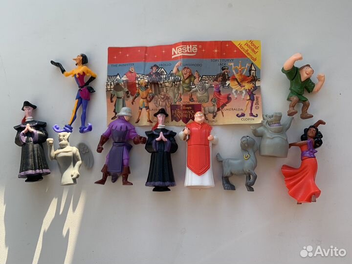 Нотр дам де пари фигурки 10шт