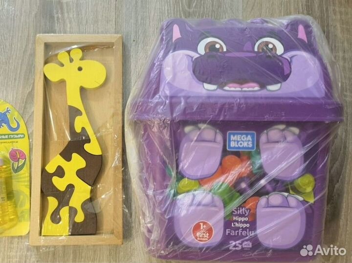 Мегаблокс бегемот новый