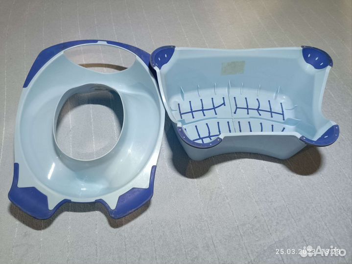 Сидушка на унитаз со ступенькой