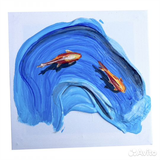 Картина на холсте маслом