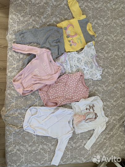 Одежда для девочки пакетом 80 86