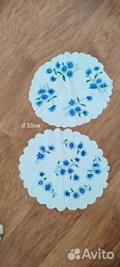 Гладь ретро салфетки дорожки