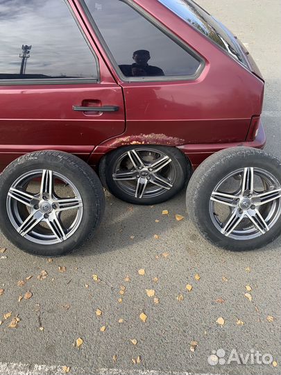 Диски LS r15, в комплекте с летней резиной