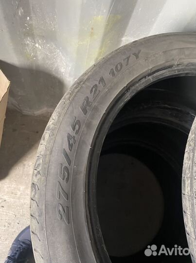 Pirelli P Zero 275/45 R21 и 315/40 R21