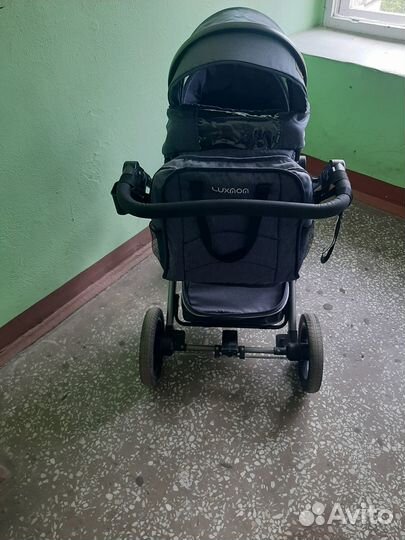 Коляска трансформер 2 в 1 luxmom