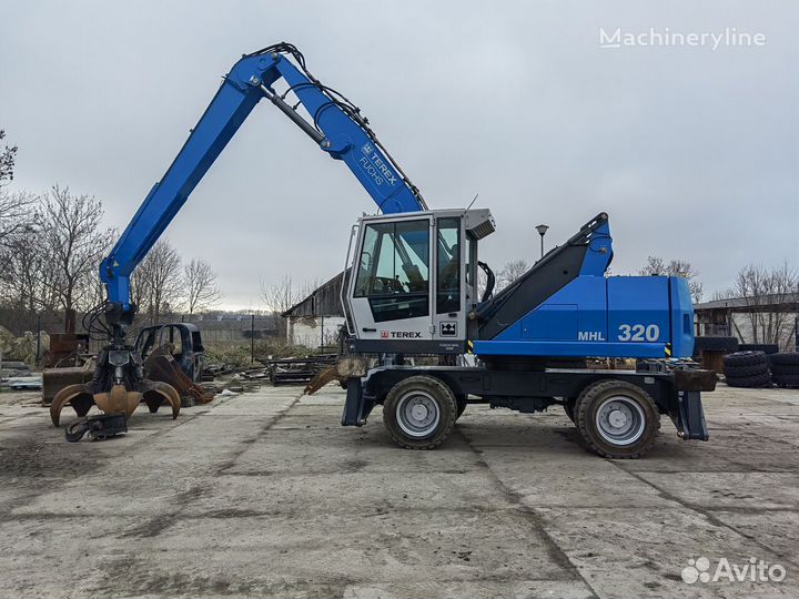 Грейферный погрузчик (перегружатель) FUCHS MHL 320, 2013