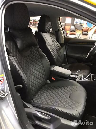 Чехлы для машины из перфорированной экокожи