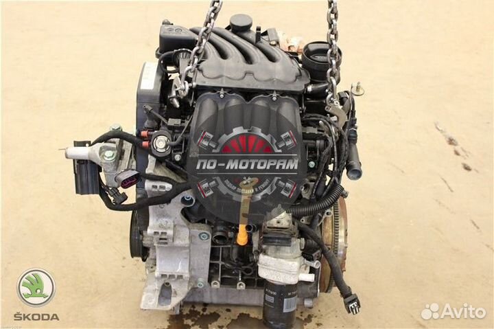 Двигатели Skoda с гарантией 1,5 года