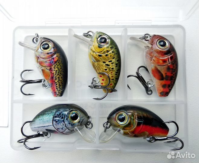 Воблеры от 32 до 70 мм