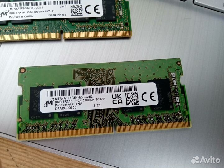 Оперативная память DDR4 3200 8GB