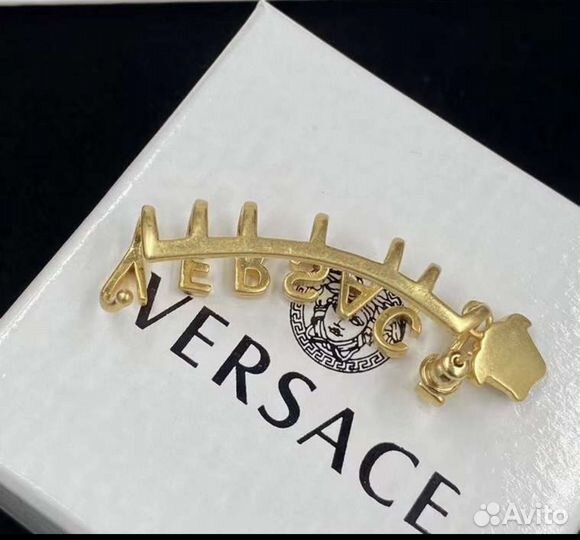 Моносерьга Versace винтаж версаче