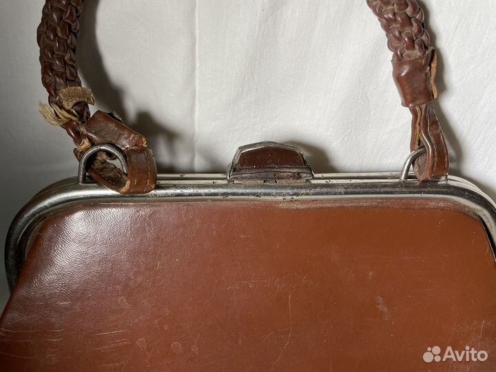 Сумка натуральная кожа СССР