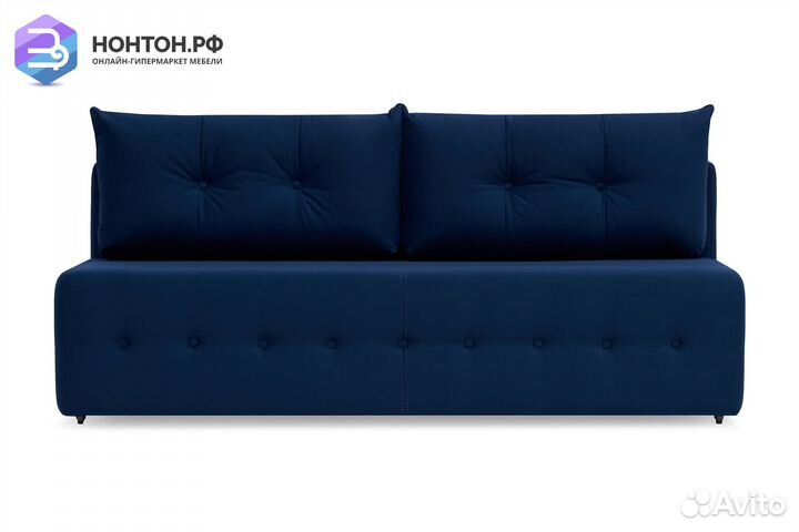 Диван еврокнижка Сити темно-синий