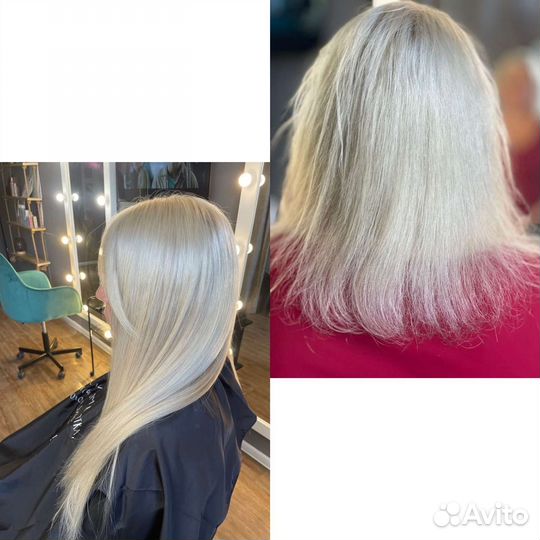 Наращивание волос микро капсулами