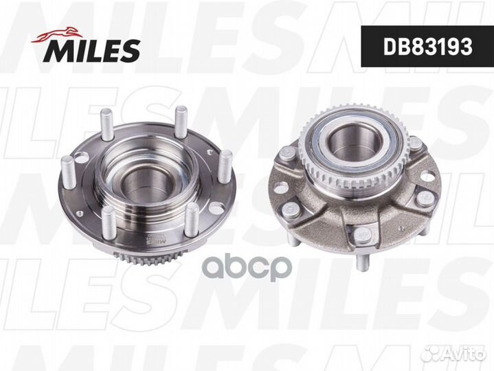 Ступица miles с подш.hyundai H-1/starex 08- пер