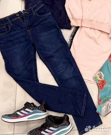 Детские вещи пакетом на девочку 134 140