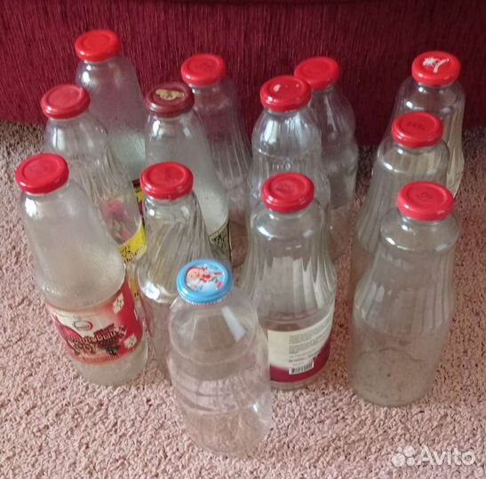 Бутылки с винтовыми крышками