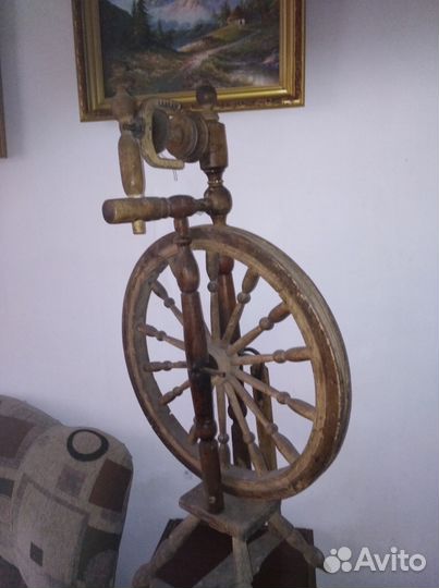 Антикварная прялка, 1900 г