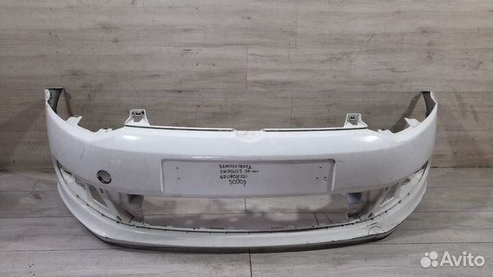 Передний бампер Volkswagen Polo 5 С 2009 По 2014