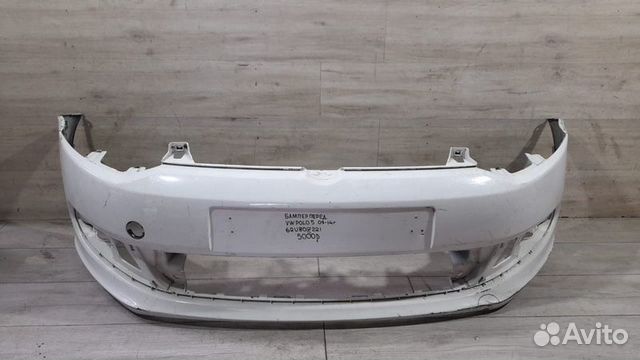 Передний бампер Volkswagen Polo 5 С 2009 По 2014