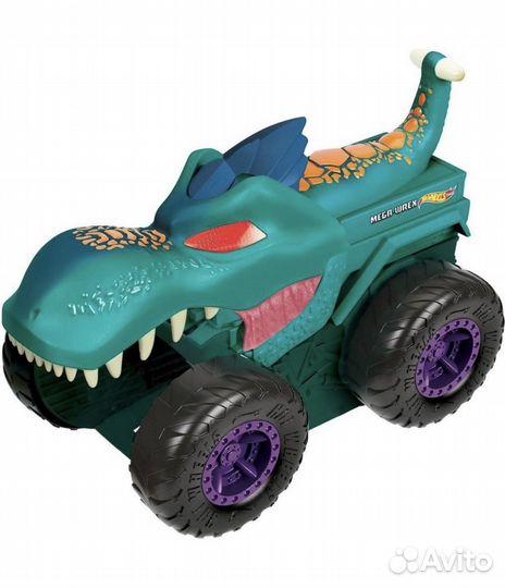 Игровой трек Hot Wheels Голодный Мега Рекс