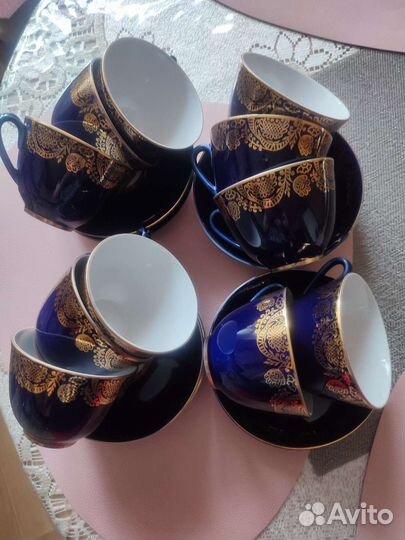 Чайная пара лфз cobalt