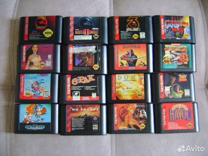 Лицензия Sega Genesis Megadrive